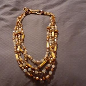 RUSH by Denis&Charles Multi Strand Beaded Necklace
